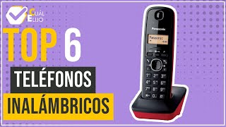 Teléfonos inalámbricos  Top 6  CuálElijo [upl. by Dorinda863]