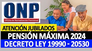 ONP PENSIÓN MÁXIMA A JUBILADOS EN OCTUBRE CONSULTA LOSBENEFICIARIOS COMUNICADO URGENTE [upl. by Wiedmann165]