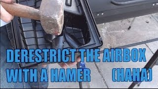 Derestrict the Air box With a Hammer [upl. by Ashelman]