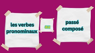 les verbes pronominaux au passé composé de lindicatif [upl. by Grosberg]