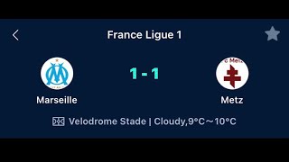 Marseille vs Metz highlights and breakdown [upl. by Sheila]