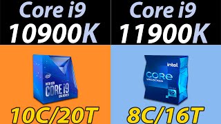 i910900K Vs i911900K  How Much Performance Difference [upl. by Selimah]