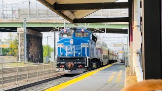 2 GP40MCs at Readville [upl. by Zarger311]