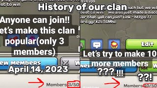 The history of the “we try our best” clan… Clash of Clans [upl. by Conrado]