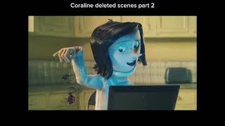 Part 2 of deleted scenes from coraline ❤️❤️ coraline deletedscenes wybie beldam coralinefilm [upl. by Arelus]