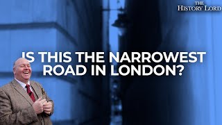 Is This The Narrowest Road In London [upl. by Streeter]