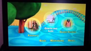 Cbeebies DD DVD Menu Walkthrough [upl. by Eillah966]