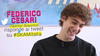 SKAMItalia Federico Cesari Martino Rametta risponde ai tweet dei fan [upl. by Janik]