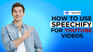 How to Use Speechify for Youtube Videos│Ai Hipe [upl. by Zinnes]