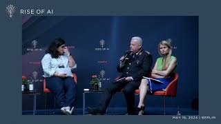 Navigating the AI Arms Race in Defense  Y Hofstetter LtGen Michael Vetter U Franke K Munoz [upl. by Marleah363]