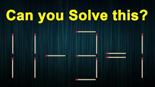 Move Only 1 Stick to Make Equation Correct 👍  Matchstick Challenge ✔ 1131 hacktrick [upl. by Gates971]