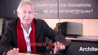 Bernard Tschumi quotJaimerais construire plus en Suissequot [upl. by Bergren]