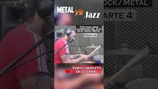 Tocá ROCKMETAL con ideas de Jazz PARTE 4  Jazz Metal Bateria Vs Versus Baterista [upl. by Rabi]