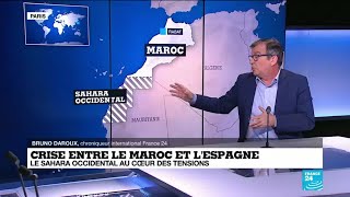 Crise diplomatique entre le Maroc et lEspagne  le Sahara occidental au cœur des tensions [upl. by Arised583]