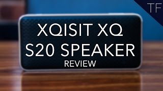 XQISIT XQ S20 Bluetooth Speaker  Full Review [upl. by Antipus943]