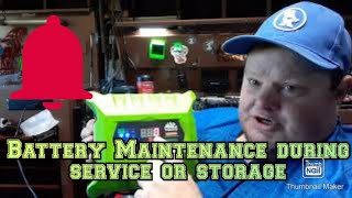 Maintaining your Battery during service [upl. by Nessie]