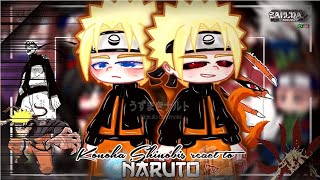 Konoha shinobis react to Naruto Uzumaki Gacha Club pt2  🇧🇷🇱🇷  Sakura Senseia [upl. by Hsatan]