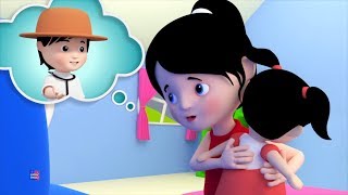 Мисс Полли имел Долли  песня для детей  детские рифмы  Miss Polly Had A Dolly  Rhymes For Kids [upl. by Arocal]