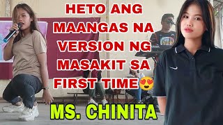 Trending Now Masakit sa First Time  Cover Chinita😍 Live Performance  Panalo Moro Song [upl. by Gelman]