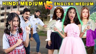 Hindi Medium Vs English medium Ho Gayi Ladai  Paris Lifestyle [upl. by Season]