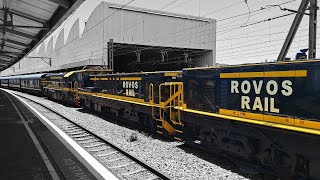 Rovos Rail with class 38s at Pretoria Station [upl. by Raama222]