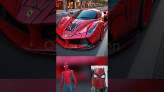 superheroes but Ferrari car 😱🔥Marvel amp DCAll Characters marvel avengersshortsrobot [upl. by Diane-Marie]