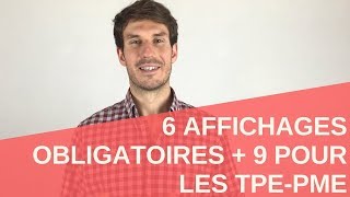 👷6 Affichages obligatoires  9 pour TPEPME [upl. by Darmit352]