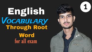 English vocabulary through mnemonic and root wordpart 1SSC Examination amp state exam [upl. by Ramona]