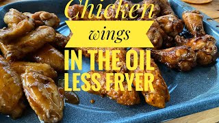 How to cook wings in char broil big easy [upl. by Aarika]