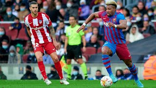 Adama Traore Amazing Skills 2022  Adama Traore FC Barcelona [upl. by Enidlarej]