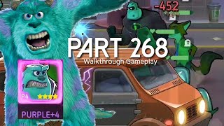 Disney Heroes Battle Mode PURPLE4  NEXT STOP CREEPS PART 268 Walkthrough Gameplay  AndroidiOS [upl. by Anihpesoj]