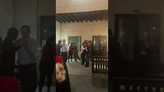 Bailando el Tango NOCHERO SOY por Pugliese en lugar del Patrimonio Mercado del Puerto Montevideo [upl. by Golding]