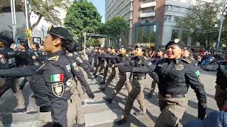 Desfile por el Día del Policía Ciudad de México 2023 [upl. by Roanne]