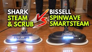 BISSELL SpinWave SmartSteam vs SHARK Scrub amp Clean  Which Steam Mop is the Best [upl. by Isia]