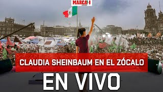 Claudia Sheinbaum acude al Zócalo como Presidenta de México I EN VIVO [upl. by Mccahill489]