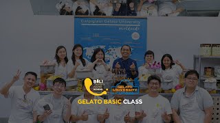 Gelato Basic Class at Bali Culinary Pastry School in collaboration with Carpigiani Gelato University [upl. by Sigvard]