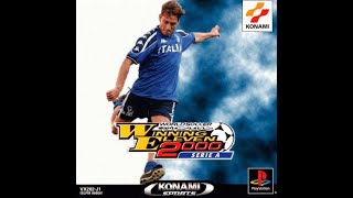 Winning Eleven 2000 PS1  Serie A 200001 season [upl. by Skippy]