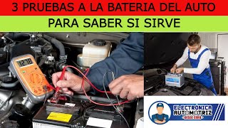 3 PRUEBAS A LA BATERIA PARA SABER SI SIRVE [upl. by Irwin]