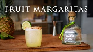 Best Margarita Recipes At Home  Fruit Margaritas  Patrón Tequila [upl. by Colston]