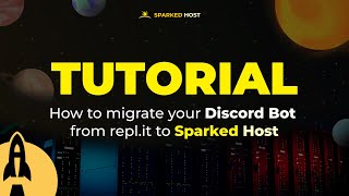 How to migrate your Discord Bot from replit to Sparked Host [upl. by Rtoip]