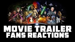 Movie Trailer Fans Reactions to Star Wars Ep1 1999 [upl. by Leugimesoj387]