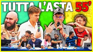 ✏️ FANTACALCIO DEGLI YOUTUBERS 202425 tutta l’ASTA in 55 MINUTI [upl. by Aseela]