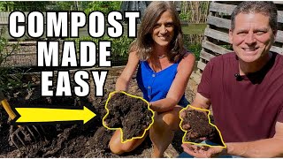 Compost Made Easy For Beginners  For Small amp Large Gardens [upl. by Alton]