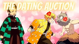 Demon Slayer Boys x Listener HIGH SCHOOL AU  ROLEPLAY ASMR  The Dating Auction [upl. by Nasar598]