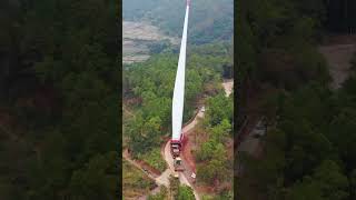 Wind farm shifting Volta power engineering [upl. by Metsky]