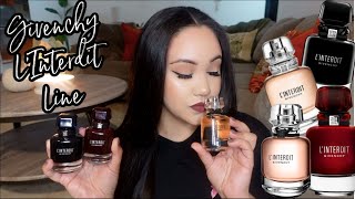 GIVENCHY LINTERDIT LINE REVIEW  GIVENCHY LINTERDIT ROUGE REVIEW MY PERFUME COLLECTION [upl. by Oeramed]