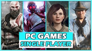 THE 25 BEST SINGLE PLAYER PC GAMES TO PLAY IN 2024  BEST GAMES ON PC [upl. by Margarida]