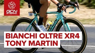 La Bicicleta Bianchi Oltre XR4 de Tony Martin del JumboVisma [upl. by Attiuqihc]