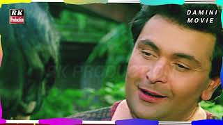 Damini Movie Rishi Perpose Meenakshi Scene  Sunny Deol  Amrish Puri  Blockbuster Movie [upl. by Anirod326]