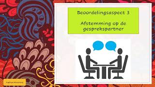 Beoordeling mboexamen Nederlands Gesprek voeren 3F sollicitatiegesprek [upl. by Ardnasxela]